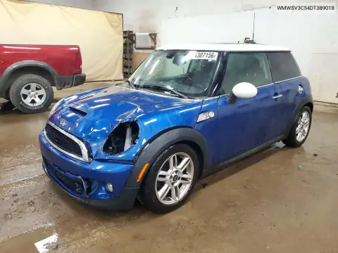 WMWSV3C54DT389018 — 2013 MINI Cooper, Передняя часть, фото до ремонта
