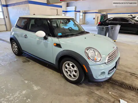 2013 Mini Cooper VIN WMWSU3C57DT680390 фото 4