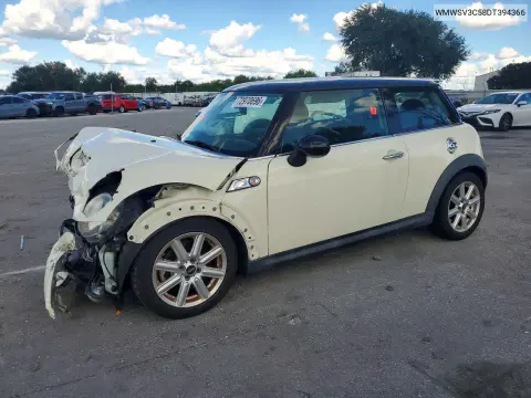 WMWSV3C58DT394366 — 2013 MINI Cooper, Передняя часть, фото до ремонта