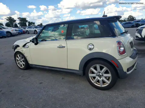 2013 Mini Cooper S VIN WMWSV3C58DT394366 фото 2