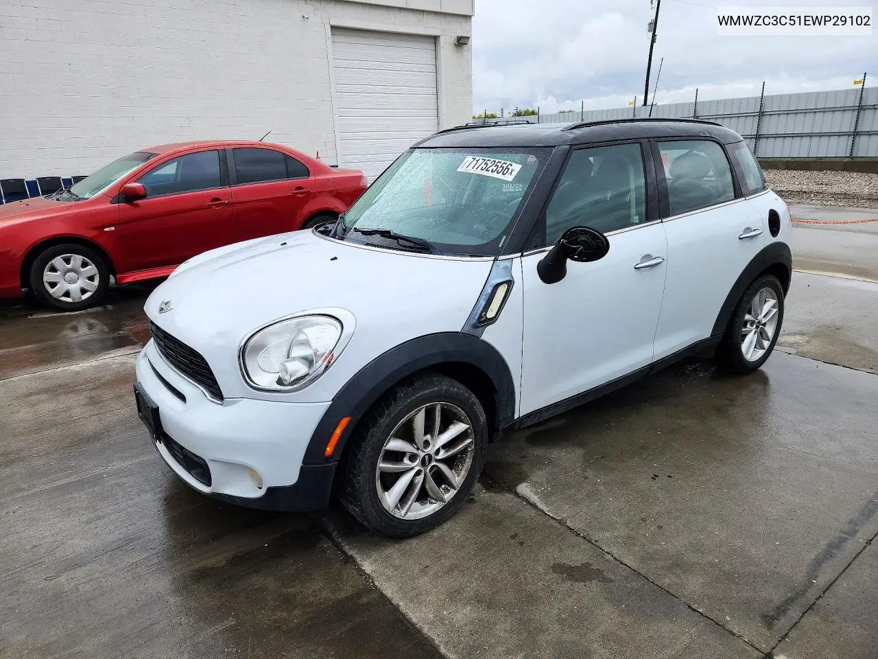 2014 Mini Cooper S Countryman VIN WMWZC3C51EWP29102 фото 1