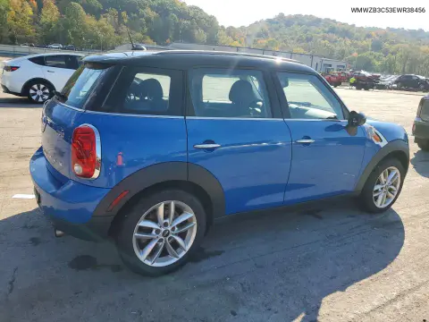 2014 Mini Cooper Countryman VIN WMWZB3C53EWR38456 фото 3