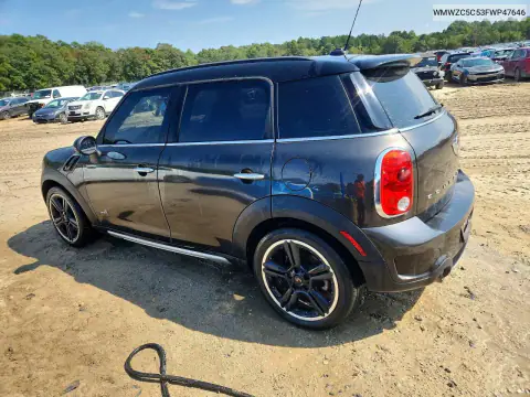 WMWZC5C53FWP47646 — 2015 MINI Cooper, photo 2 from Copart 20.10.2026, Minor dents and scratches