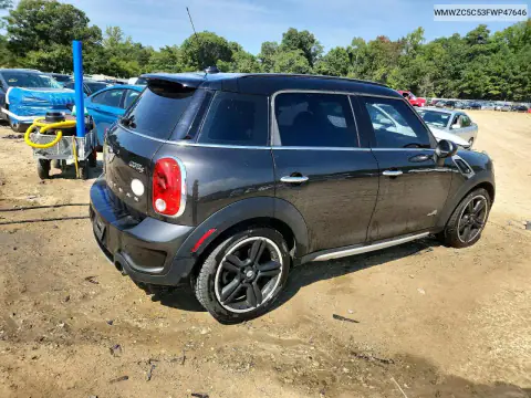 WMWZC5C53FWP47646 — 2015 MINI Cooper, photo 3 from Copart 20.10.2026, Minor dents and scratches