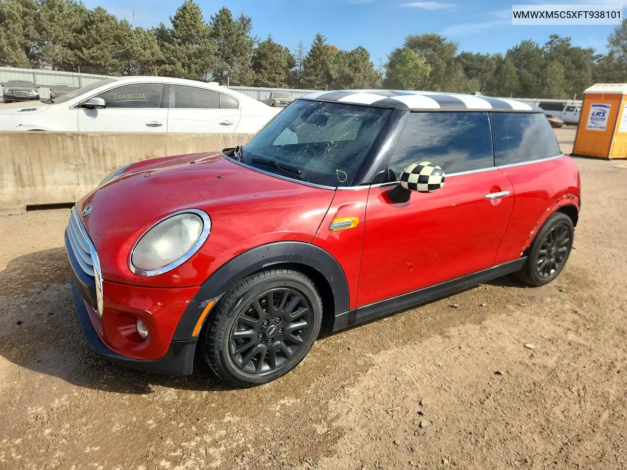 2015 Mini Cooper VIN WMWXM5C5XFT938101 фото 1