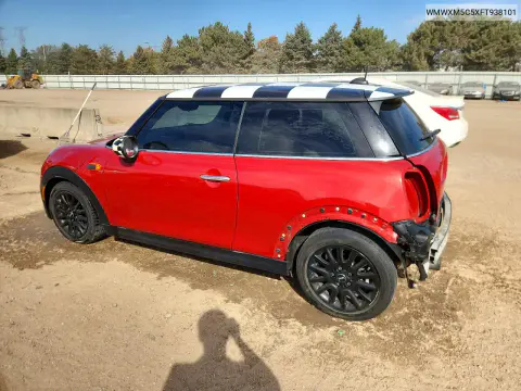 2015 Mini Cooper VIN WMWXM5C5XFT938101 фото 2