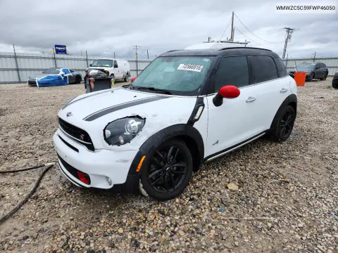 WMWZC5C59FWP46050 — 2015 MINI Cooper, Передняя часть, фото до ремонта