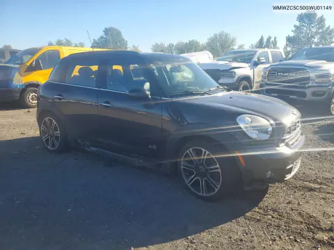 2016 Mini Cooper S Countryman VIN WMWZC5C50GWU01149 фото 4