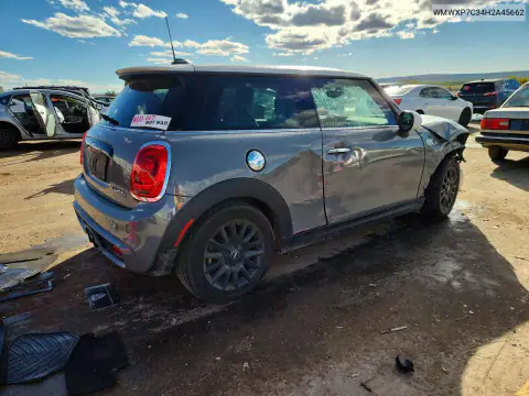 WMWXP7C34H2A45662 — 2017 MINI Cooper, foto 3 de Copart, Parte delantera