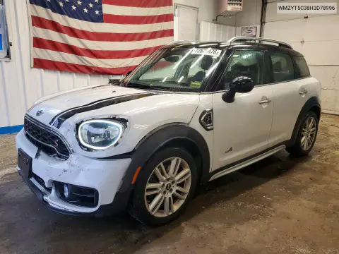 WMZYT5C38H3D78996 — 2017 MINI Cooper, Задняя часть, фото до ремонта