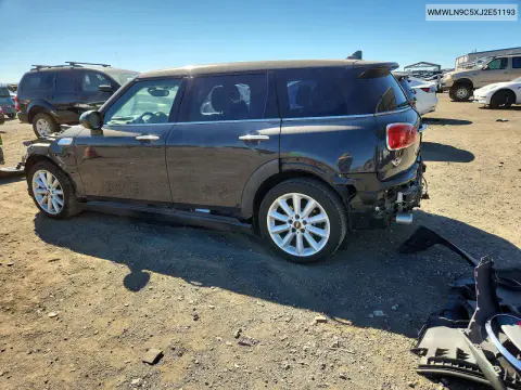 2018 Mini Cooper S Clubman VIN WMWLN9C5XJ2E51193 фото 2