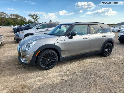 2019 Mini Cooper S Clubman All4 VIN WMWLU5C50K2G04449 фото 1