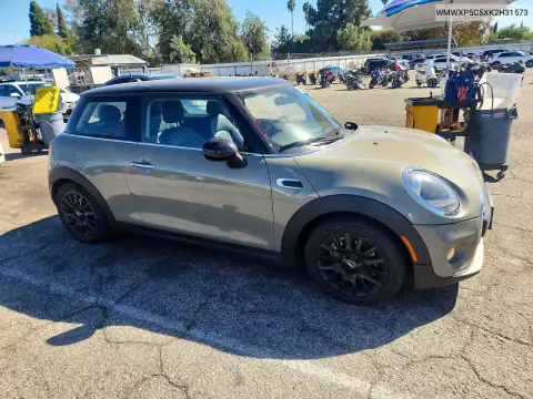 WMWXP5C5XK2H31573 — 2019 MINI Cooper, zdjęcie 4 z Copart, Przód
