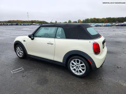 WMWWJ3C01M3M96688 — 2021 MINI Cooper, фото 2 с аукциона Copart, Подтопление