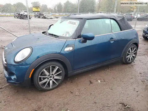 WMWWJ5C07M3M82158 — 2021 MINI Cooper, Передня частина, фото до ремонту