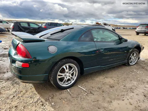 2000 Mitsubishi Eclipse Gt VIN 4A3AC54L9YE164744 фото 3