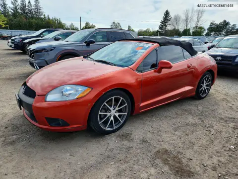2012 Mitsubishi Eclipse Spyder Gt VIN 4A37L4ET6CE601448 фото 1