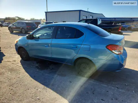 ML32F3FJ1HHF10417 — 2017 Mitsubishi Mirage, фото 2 з Copart 27.10.2026, Бокова частина