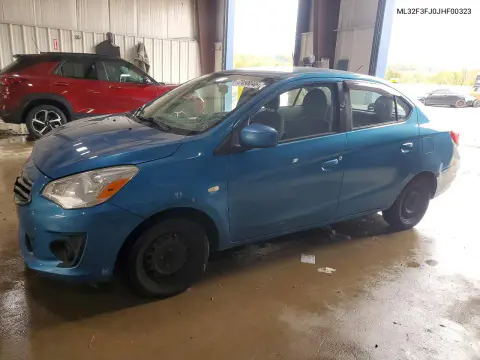 2018 Mitsubishi Mirage G4 Es VIN ML32F3FJ0JHF00323 фото 1