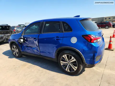 2021 Mitsubishi Outlander Sport Es VIN JA4APUAU5MU022450 фото 2