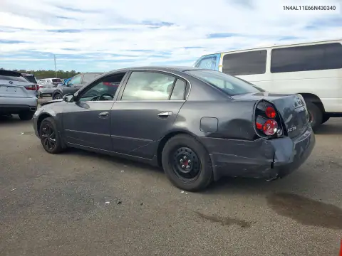 1N4AL11E66N430340 — 2006 Nissan Altima, photo 2 from Copart 28.10.2026, Front end
