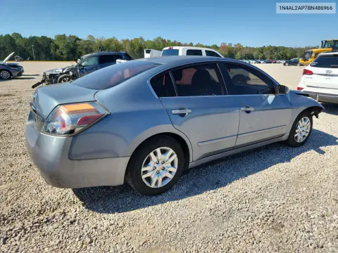 2011 Nissan Altima 2.5 VIN 1N4AL2AP7BN486966 фото 3