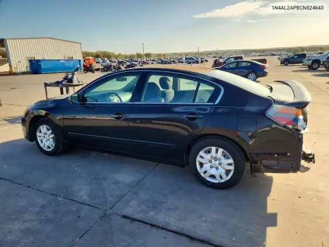 1N4AL2AP8CN524643 — 2012 Nissan Altima, photo 2 from Copart 22.10.2026, Rear end