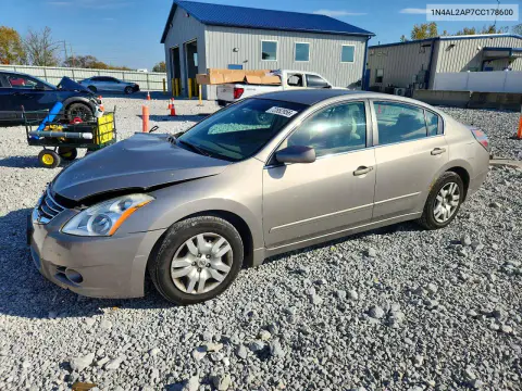 1N4AL2AP7CC178600 — 2012 Nissan Altima, Передняя часть, фото до ремонта