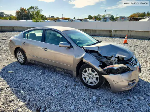 2012 Nissan Altima 2.5 VIN 1N4AL2AP7CC178600 фото 4