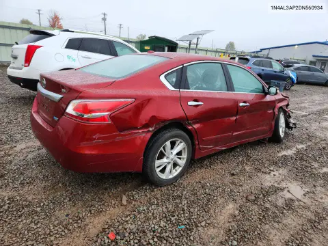 2013 Nissan Altima 2.5 Sl VIN 1N4AL3AP2DN560934 фото 3
