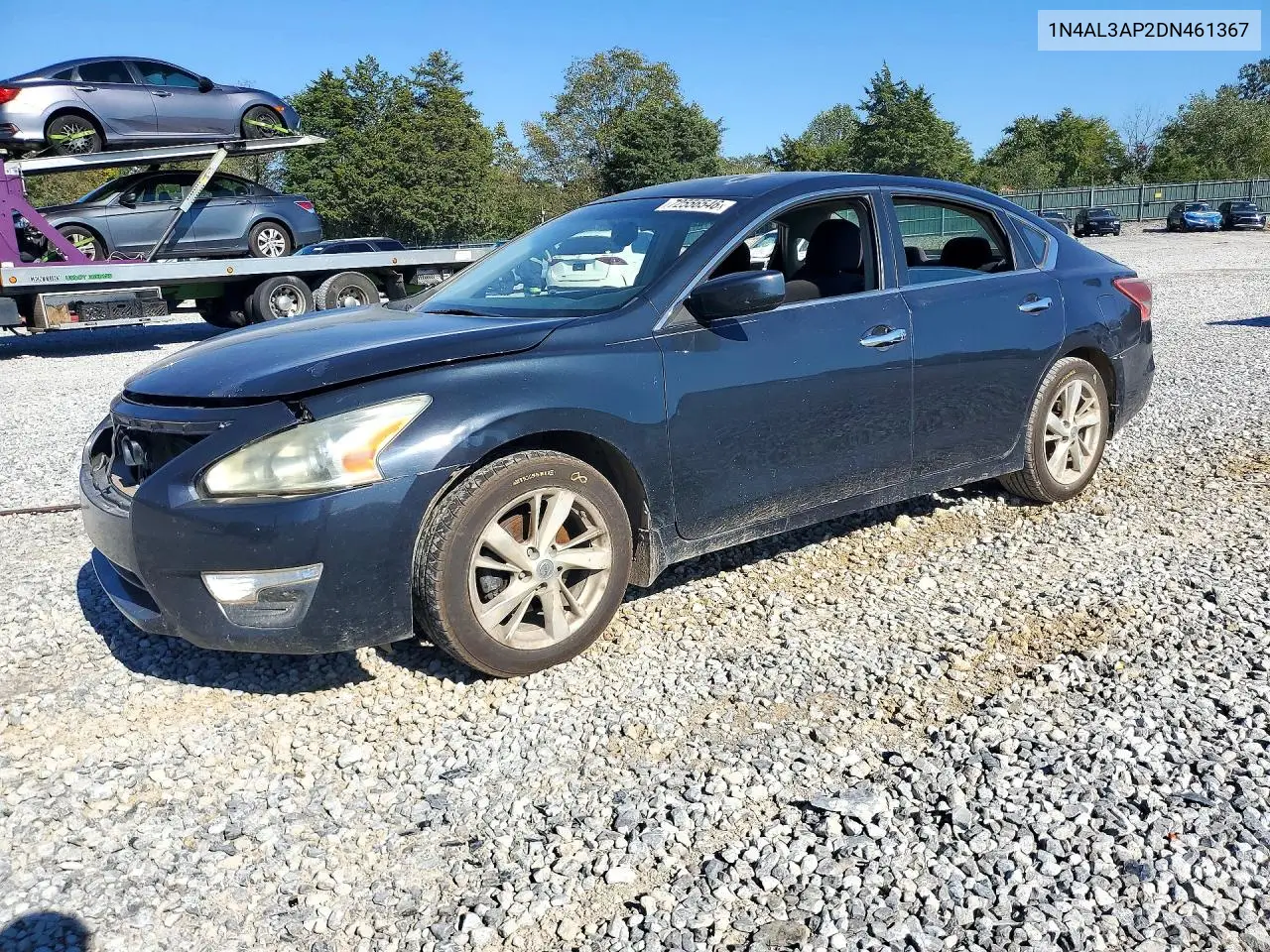 2013 Nissan Altima 2.5 VIN 1N4AL3AP2DN461367 фото 1