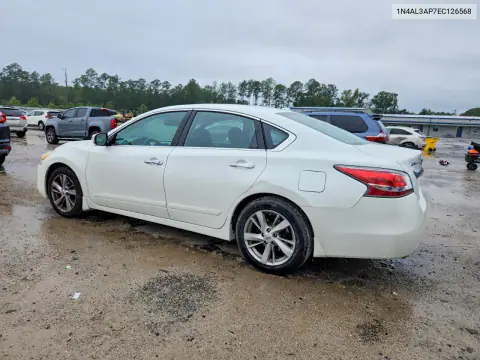 1N4AL3AP7EC126568 — 2014 Nissan Altima, photo 2 from Copart, Rear end