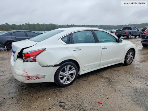 1N4AL3AP7EC126568 — 2014 Nissan Altima, photo 3 from Copart, Rear end