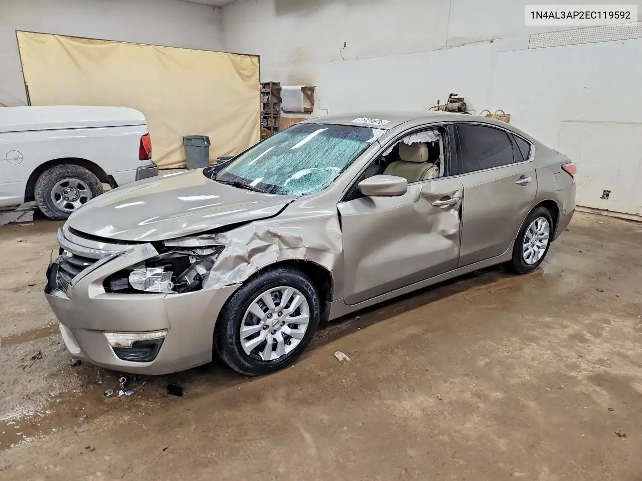 2014 Nissan Altima 2.5 S VIN 1N4AL3AP2EC119592 фото 1
