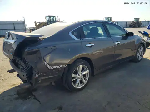 1N4AL3AP1EC320268 — 2014 Nissan Altima, фото 3 с аукциона Copart 22.10.2026, Задняя часть