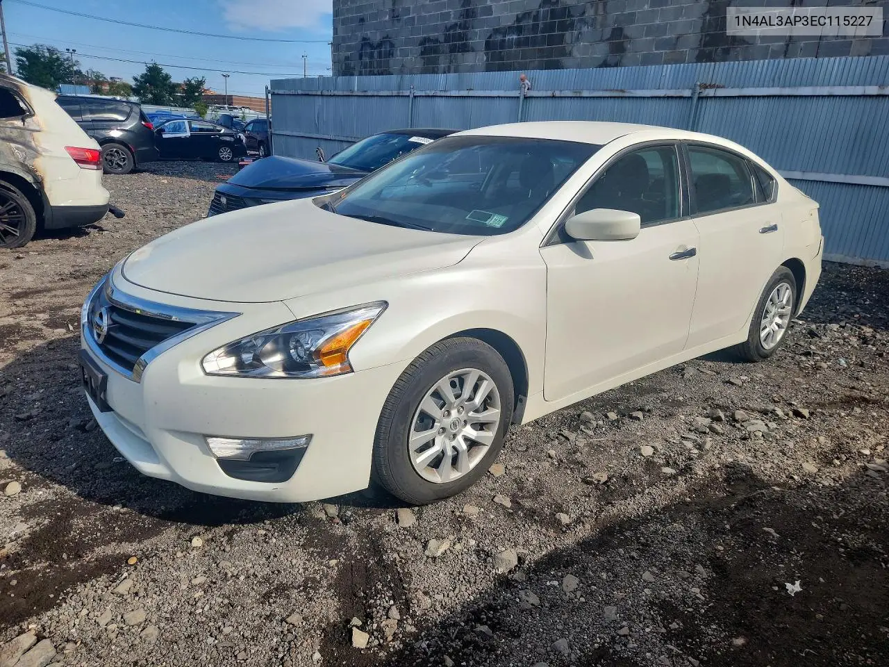2014 Nissan Altima 2.5 S VIN 1N4AL3AP3EC115227 фото 1
