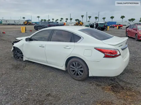 2015 Nissan Altima 2.5 S VIN 1N4AL3AP2FN359666 фото 2