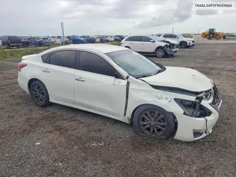 2015 Nissan Altima 2.5 S VIN 1N4AL3AP2FN359666 фото 4