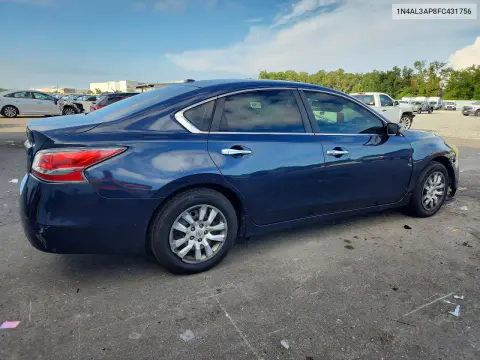 2015 Nissan Altima 2.5 S VIN 1N4AL3AP8FC431756 фото 3