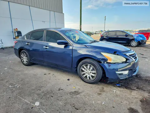 2015 Nissan Altima 2.5 S VIN 1N4AL3AP8FC431756 фото 4