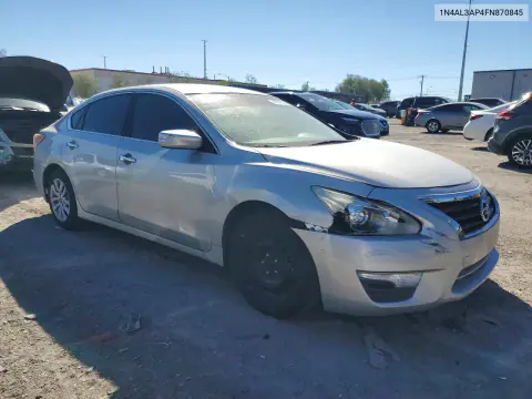 2015 Nissan Altima 2.5 S VIN 1N4AL3AP4FN870845 фото 4