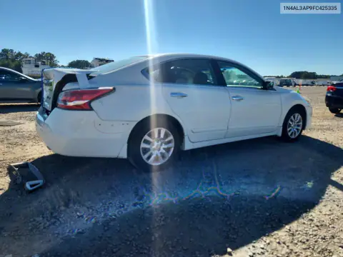 1N4AL3AP9FC425335 — 2015 Nissan Altima, фото 3 с аукциона Copart 19.10.2026, Задняя часть