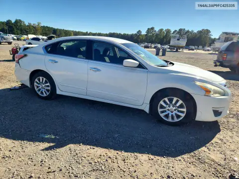 1N4AL3AP9FC425335 — 2015 Nissan Altima, фото 4 с аукциона Copart 19.10.2026, Задняя часть