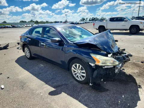 2015 Nissan Altima 2.5 S VIN 1N4AL3AP8FC266663 фото 4