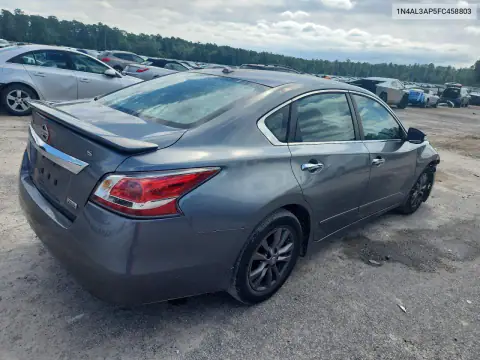 1N4AL3AP5FC458803 — 2015 Nissan Altima, photo 3 from Copart 26.10.2026, Front end