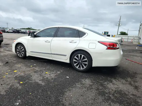 2015 Nissan Altima 2.5 S VIN 1N4AL3AP0FC463214 фото 2