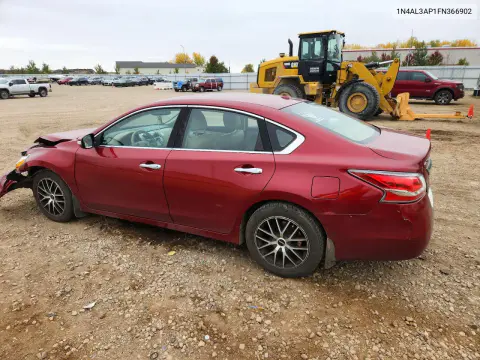 2015 Nissan Altima 2.5 Sl VIN 1N4AL3AP1FN366902 фото 2