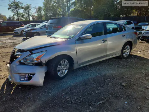 1N4AL3APXFC429247 — 2015 Nissan Altima, Передняя часть, фото до ремонта
