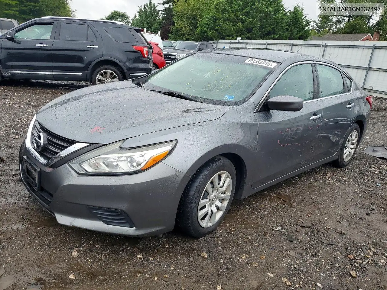 2016 Nissan Altima 2.5 S VIN 1N4AL3AP3GN337497 фото 1