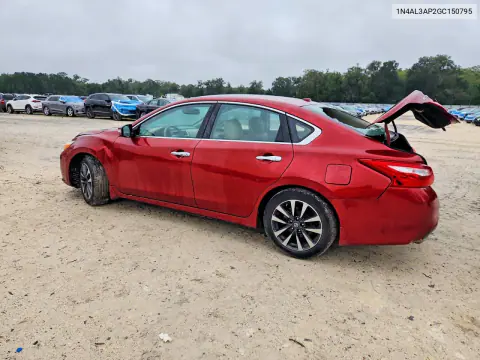 2016 Nissan Altima 2.5 Sl VIN 1N4AL3AP2GC150795 фото 2